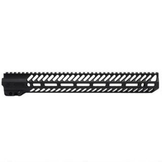 Seekins Precision AR-15 NOXS 15 Inch M-LOK Free Float Rail System 6061-T6 Aluminum Anodized Matte Black