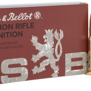Sellier & Bellot Precision Brass 7.62x54mmR 174 Grain 20-Rounds HPBT