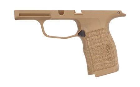 Sig Sauer Laser Stippled Grip Module Fits Sig Sauer P365XL Coyote