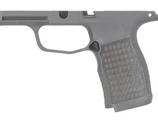 Sig Sauer Laser Stippled Grip Module Fits Sig Sauer P365XL Standard Gray