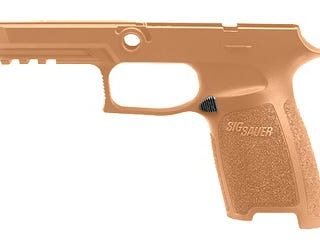 Sig Sauer P250/320 Carry Grip Module Coyote Tan for Small 9mm, 40 S&W, and 357 Sig