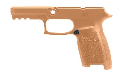 Sig Sauer P250/320 Carry Grip Module Coyote Tan for Small 9mm, 40 S&W, and 357 Sig