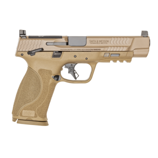 Smith and Wesson M&P9 M2.0 Optics Ready Full Size Flat Dark Earth 9mm 5" Barrel 17-Rounds TS
