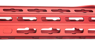 Strike Industries GridLok Lite Red 15"L 1.57"D M-LOK For AR-15