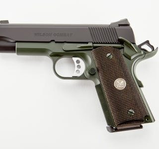 Wilson Combat CQBC 45ACP 4" Barrel 8-Rounds BLK/GRN CA