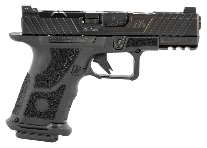 ZEV O.Z-9 Compact 9mm 4" Barrel 19 Rounds Night Sights