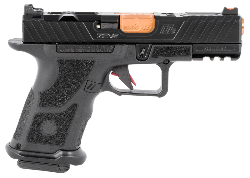 ZEV O.Z-9 Compact 9mm 4" Bronze Barrel 19 Rounds