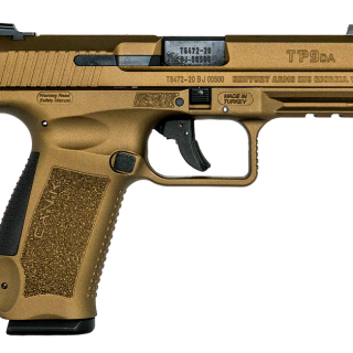 Canik TP9DA Burnt Bronze 9mm 4.07" Barrel 18-Rounds 2 Magazines