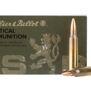 Sellier and Bellot M193 Rifle Brass 5.56 NATO 55-Grain 20-Rounds FMJ
