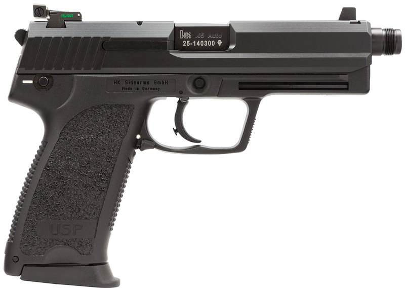Heckler and Koch USP Tactical V1 .45 ACP 5.09" Barrel 12-Rounds Adjustable Sights