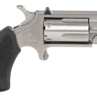 North American Arms Pug Stainless .22 Mag / .22 LR 1" Barrel 5-Rounds