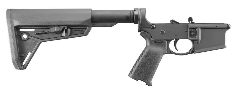 Ruger AR-556 Lower 5.56 NATO / .223 Rem Adjustable Stock