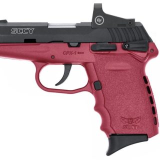 SCCY CPX-1 RD 9mm 3.1" Barrel 10-Rounds CTS-1500 Reflex Sight
