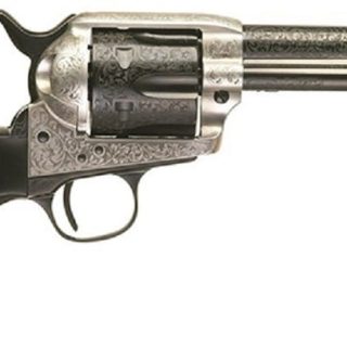 Taylors and Co 1873 Cattleman Coin Photo Engraved .357 Mag 5.5" Barrel 6-Rounds