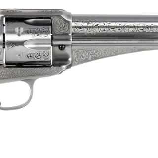Taylors and Co 1875 Army Outlaw Stainless .45 Colt 7.5" Barrel 6-Rounds White Engraved