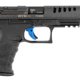 Walther PPQ M2 Q5 Match 9mm 5" Barrel 15-Rounds Fiber Optic Front Sight