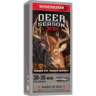 Winchester Deer Season XP 30-30 Winchester Ammo 150 Grain Winchester Extreme Point Polymer Tip 200rounds15 - Best Price for sale