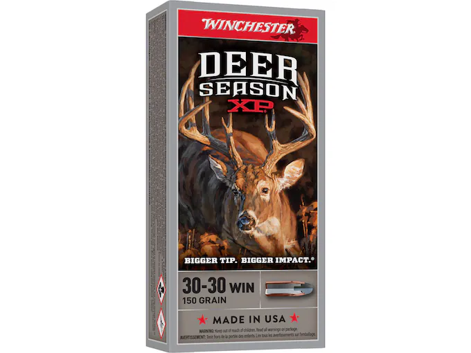 Winchester Deer Season XP 30-30 Winchester Ammo 150 Grain Winchester Extreme Point Polymer Tip 200rounds15
