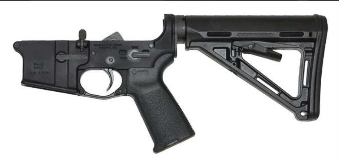 PSA – PALMETTO STATE ARMORY AR15 COMPLETE STEALTH LOWER MAGPUL MOE for sale