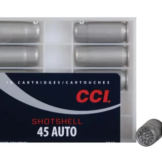 CCI Shotshell 45 ACP Ammo 120 Grain Lead Shot 200 rounds for sale
