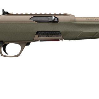 Winchester Repeating Arms 521159102 Wildcat SR 22 LR 10+1 16.50″ Flat Dark Earth Threaded Barrel, Flat Dark Earth Picatinny Rail Polymer Receiver, Adj Cheek Piece & LOP OD Green Synthetic Stock
