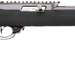 Tactical Solutions ATE2GMGBHBLK X-Ring VR Gen2 22 LR Gun Metal Gray Barrel & Receiver, Hogue OverMolded Black Synthetic Stock