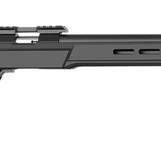 Retay USA ASD22-BLK-16 Asend Sporter 22 LR 10+1 16″ Black Heavy Barrel, Black Chrome Receiver w/Picatinny Rail, Black Fixed Synthetic Stock