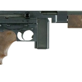 Thompson TM110S M1 Carbine Lightweight Carbine 45 ACP Caliber with 16.50″ Barrel, 10+1 Capacity (Stick), Blued Metal Finish, American Walnut Stock Wood Grip Right Hand