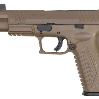 Springfield XDM OSP 10mm Full-Size Optics-Ready Flat Dark Earth Pistol with Threaded Barrel