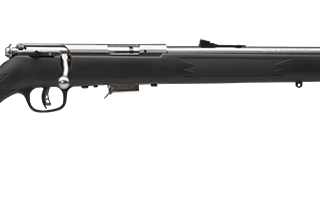 Savage 93 FSS 22 WMR Bolt-Action Rifle, Stainless/Black