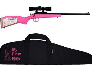 Keystone Crickett Gen 2 Pink Synthetic .22 LR Package