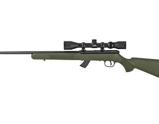 Savage Mark II FXP .22 LR 21in OD Green w/ 3-9×40 Scope