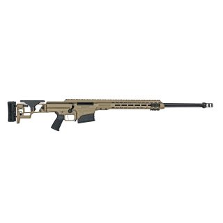 Barrett MRAD Folding Stock Rifle 6.5 Creedmoor 10rd Magazine(2) 24” Fluted Barrel FDE Finish