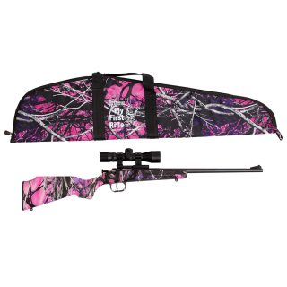 Keystone Crickett 22 LR 16 in. Muddy Girl Scope Package